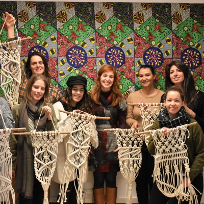 Workshop de iniciaÃ§Ã£o ao macramÃ©